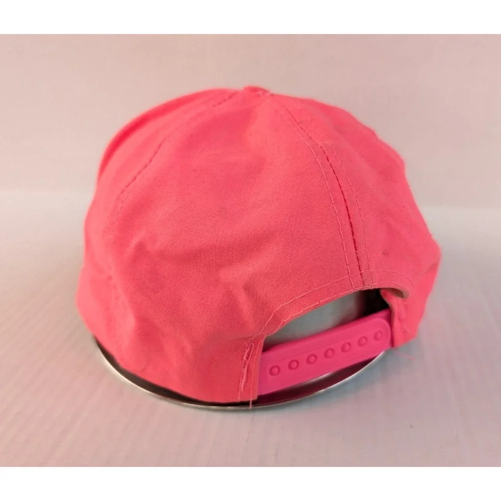 Vintage‎ Baltimore Orioles Womens Hat Pink Snapback MLB 90s Bird Logo Neon Hot